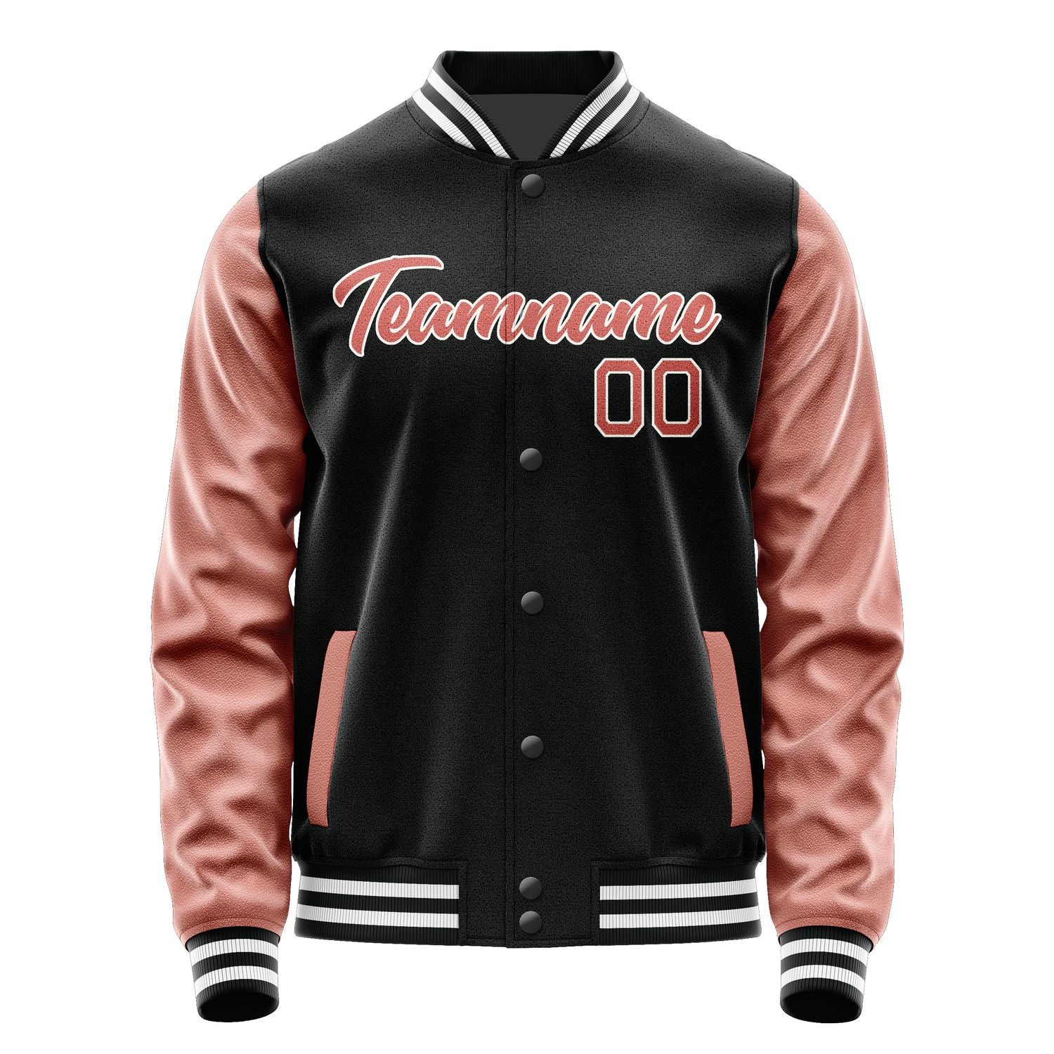 Maßgeschneidertes Schwarz Kupferrose Jacke Ja1717291718B21829