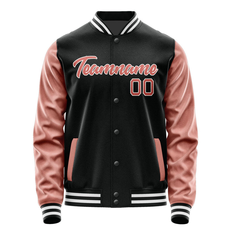Maßgeschneidertes Schwarz Kupferrose Jacke Ja1717291718B21829