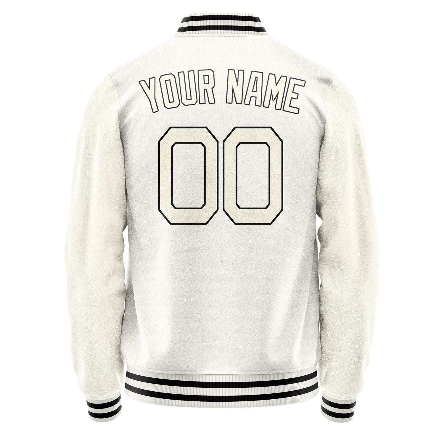Maßgeschneidertes Weiß Beige Jacke Ja1818031817B21703