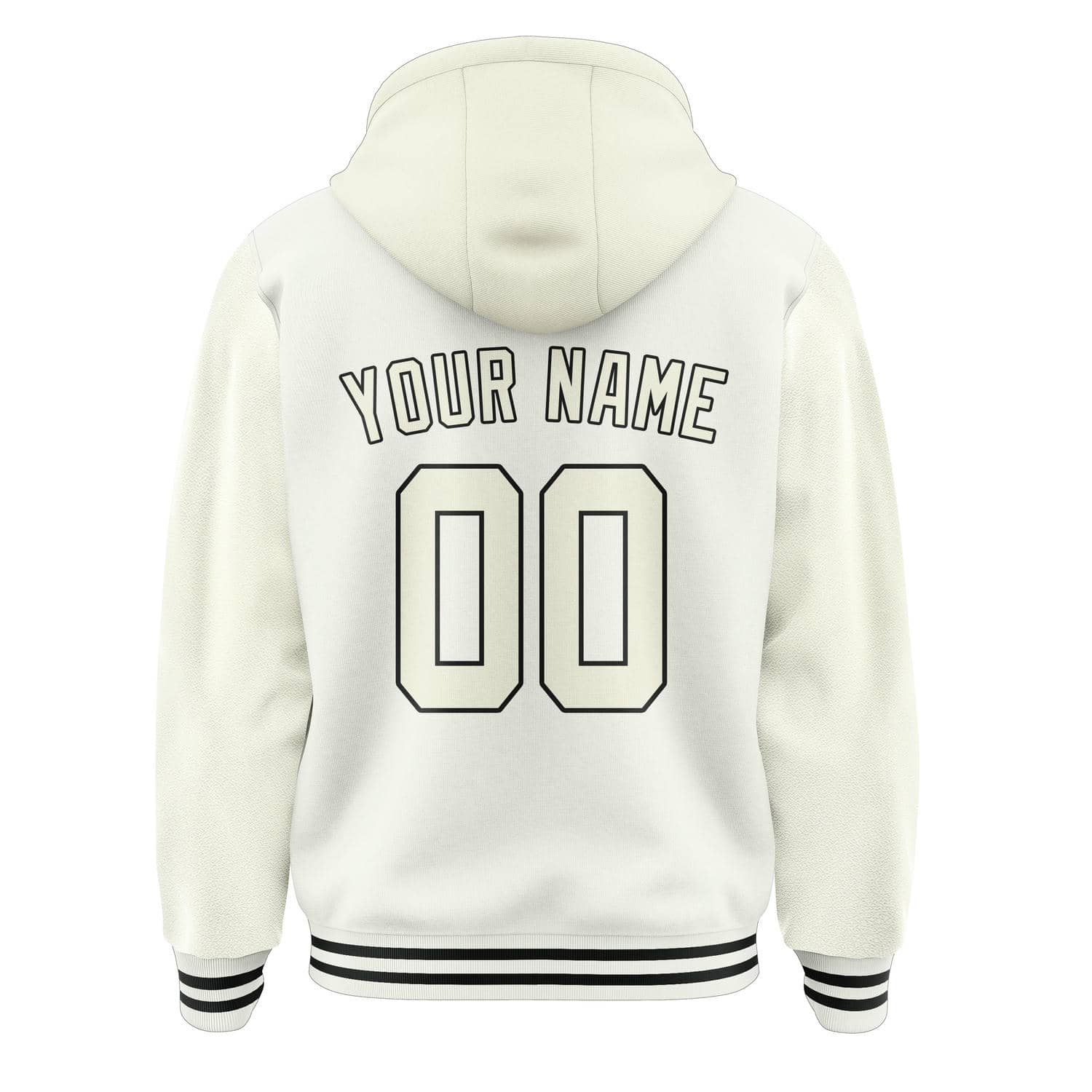 Maßgeschneidertes Weiß Beige Jacke