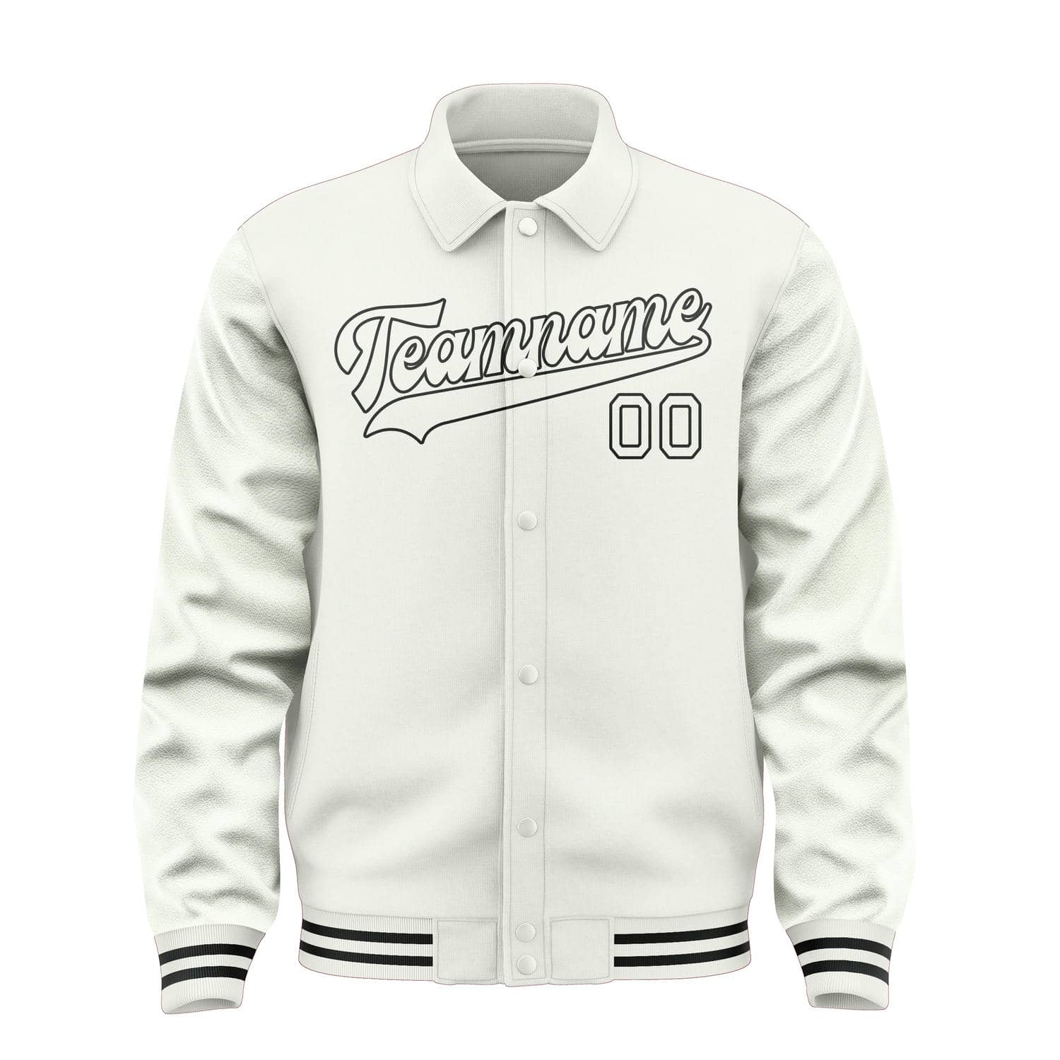 Maßgeschneidertes Weiß Weiß Jacke