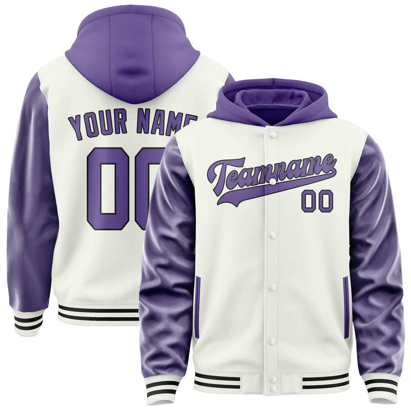 Maßgeschneidertes Weiß Lavendel Jacke JA181823181717232317