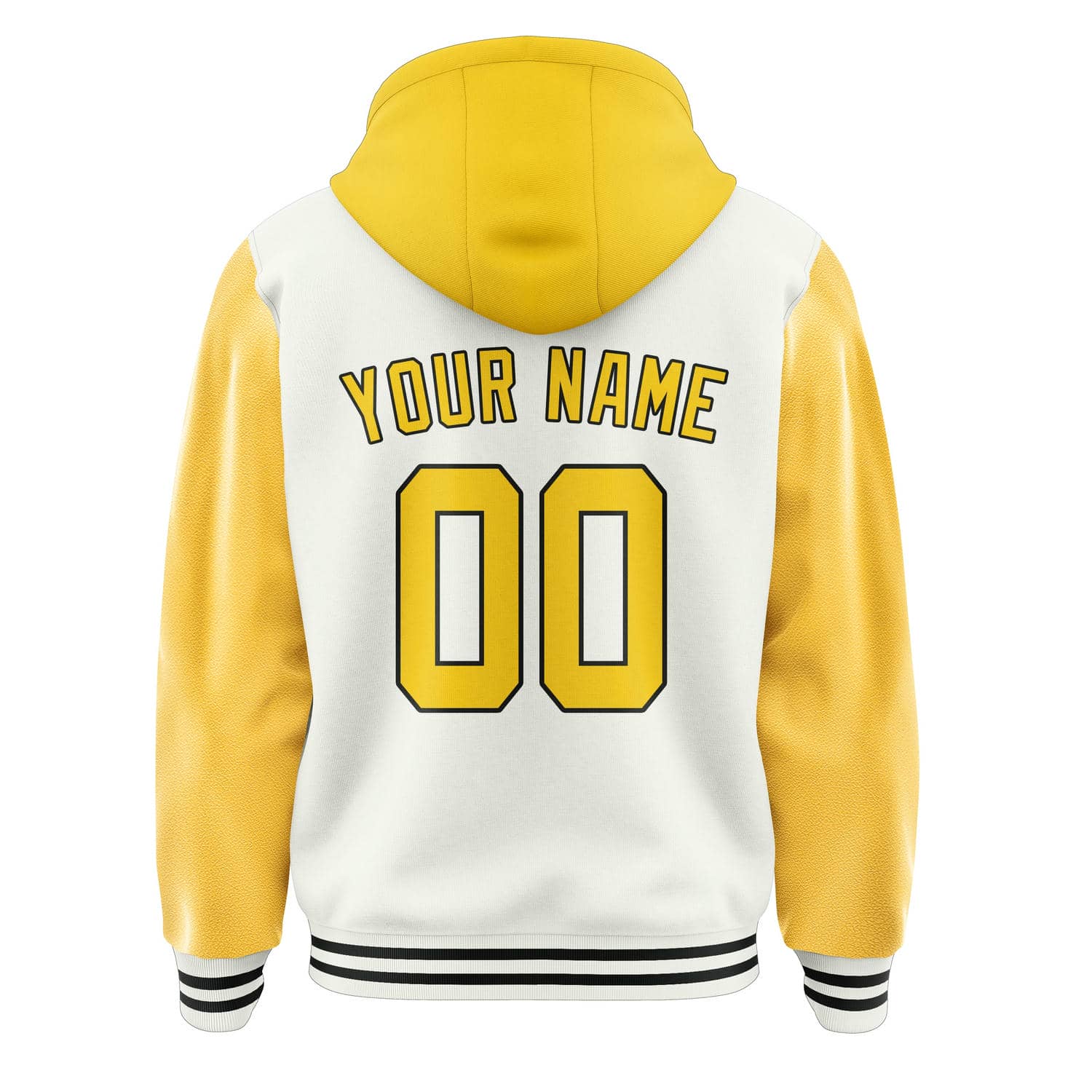 Maßgeschneidertes Weiß Gold Jacke