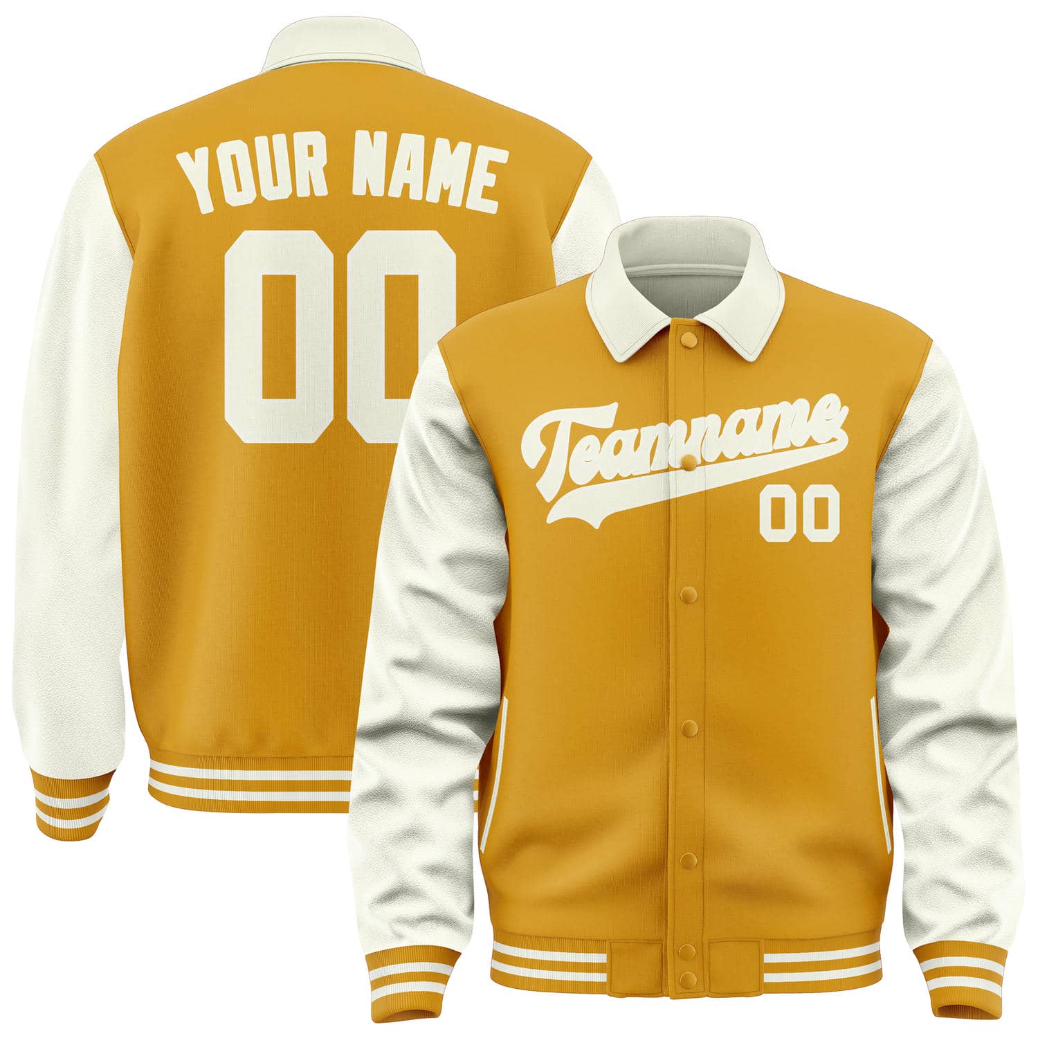 Maßgeschneidertes Gelb Beige Jacke JA191903191818030318