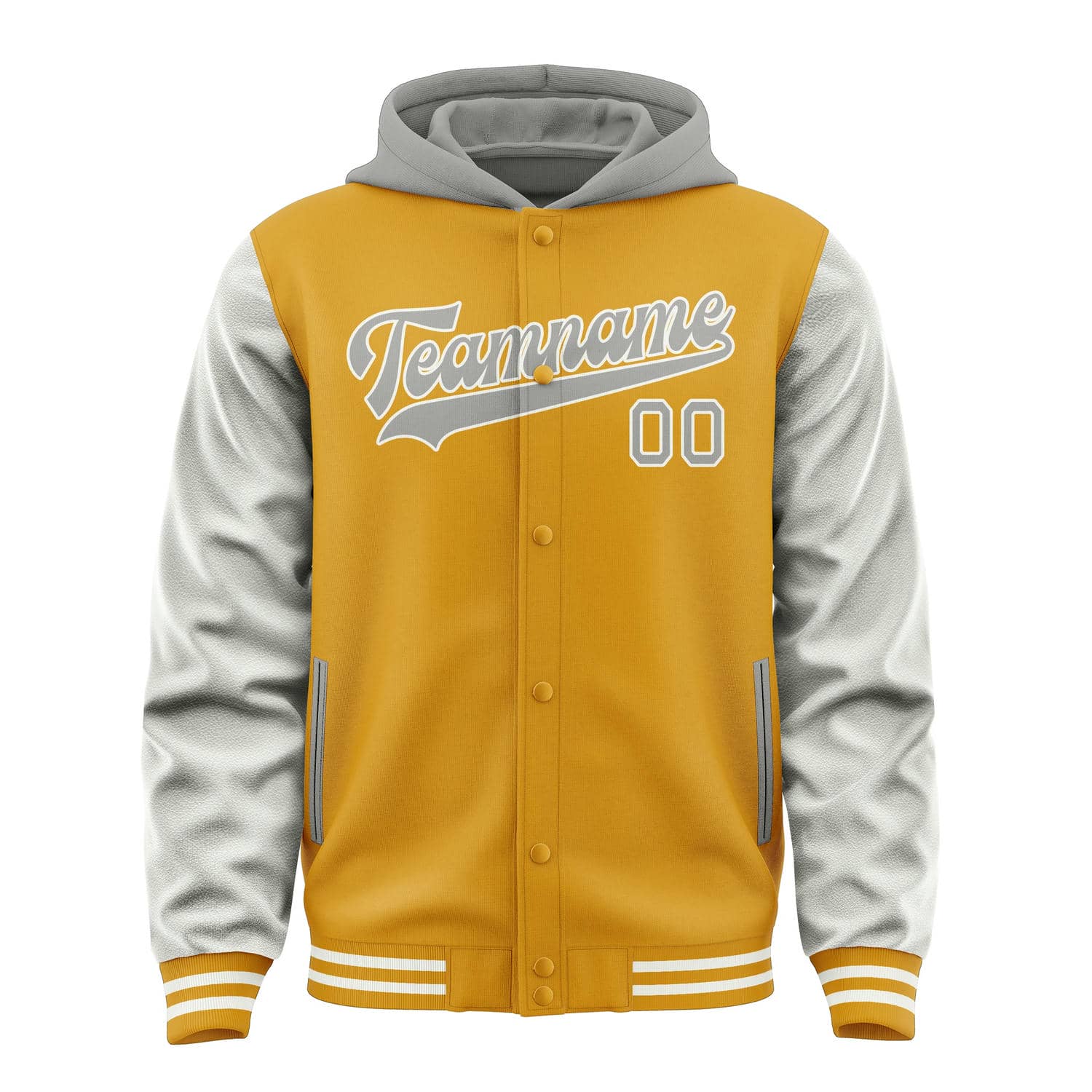 Maßgeschneidertes Gelb Grau Jacke