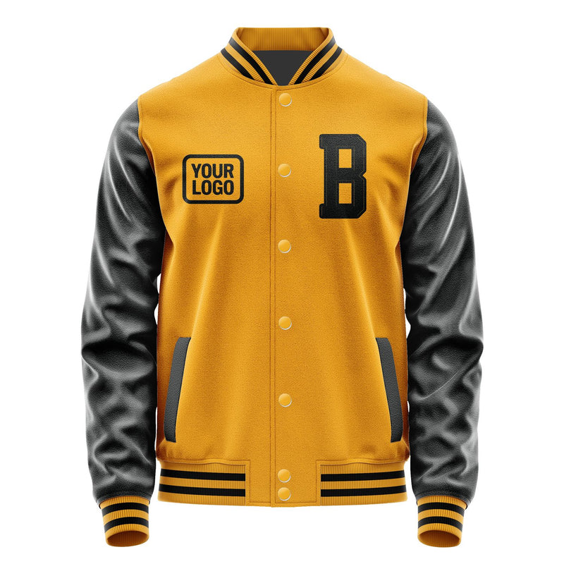 Maßgeschneidertes Gelb Schwarz Jacke JA191917191717171717