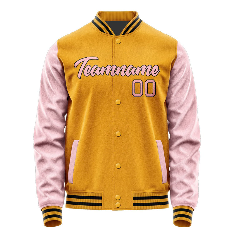 Maßgeschneidertes Gelb Rosa Jacke Ja1919211917B21721
