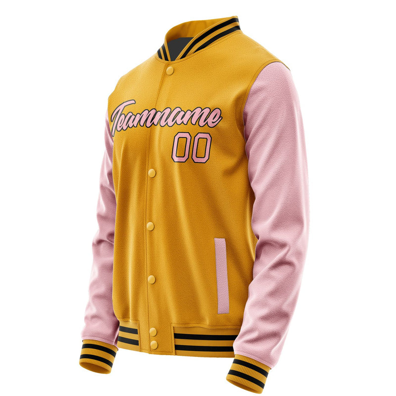 Maßgeschneidertes Gelb Rosa Jacke Ja1919211917B21721