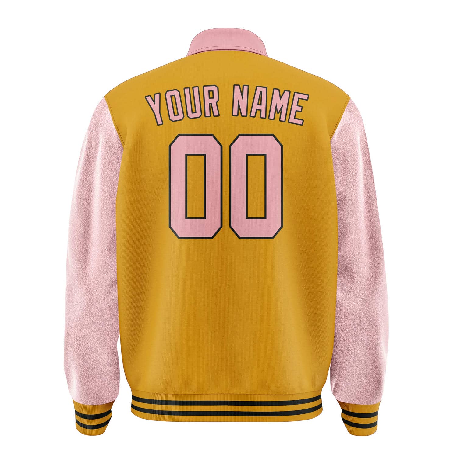 Maßgeschneidertes Gelb Rosa Jacke