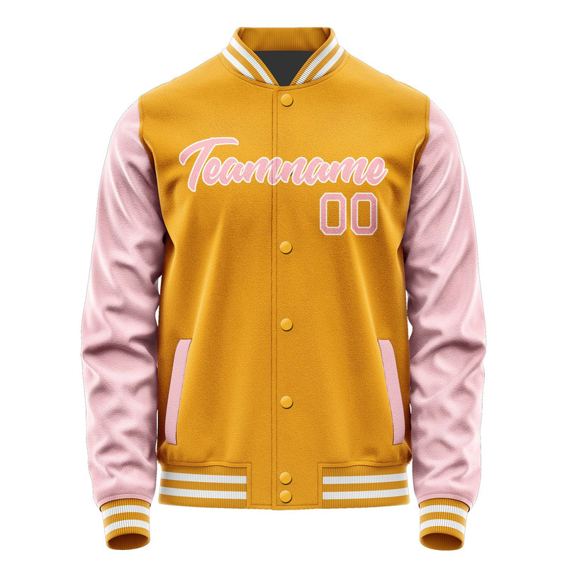 Maßgeschneidertes Gelb Rosa Jacke Ja1919211918B21821