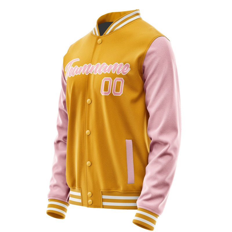 Maßgeschneidertes Gelb Rosa Jacke Ja1919211918B21821