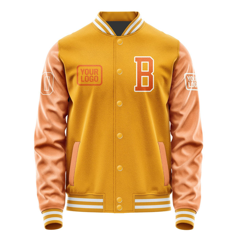 Maßgeschneidertes Gelb Orange Jacke JA191928191818282818