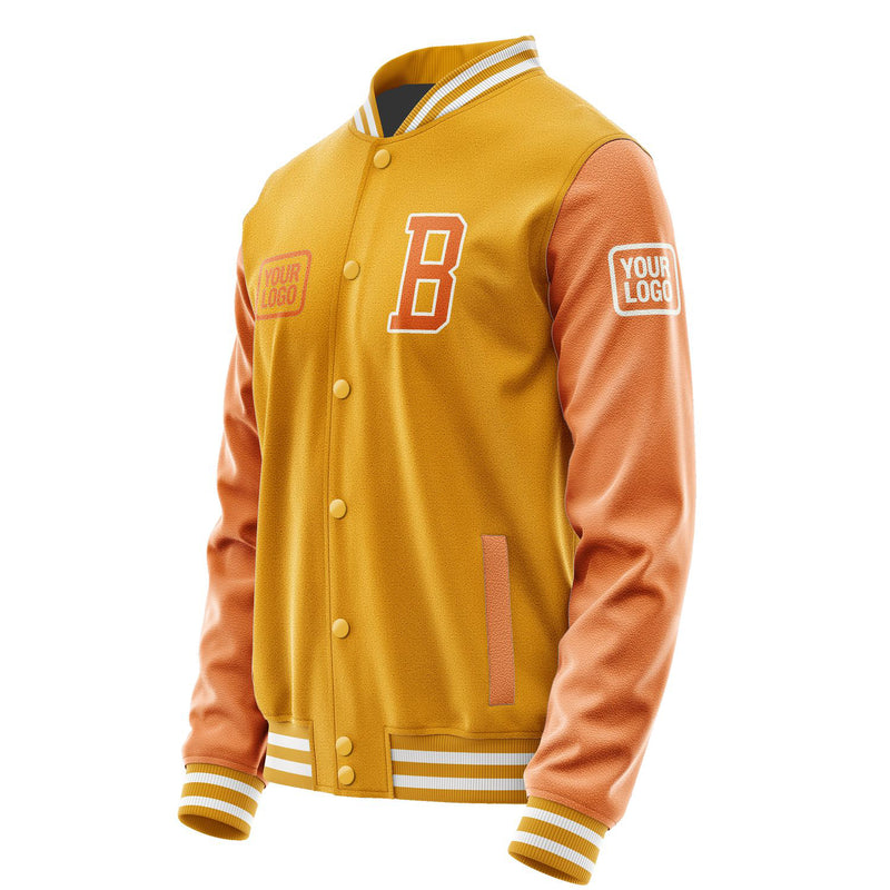 Maßgeschneidertes Gelb Orange Jacke JA191928191818282818