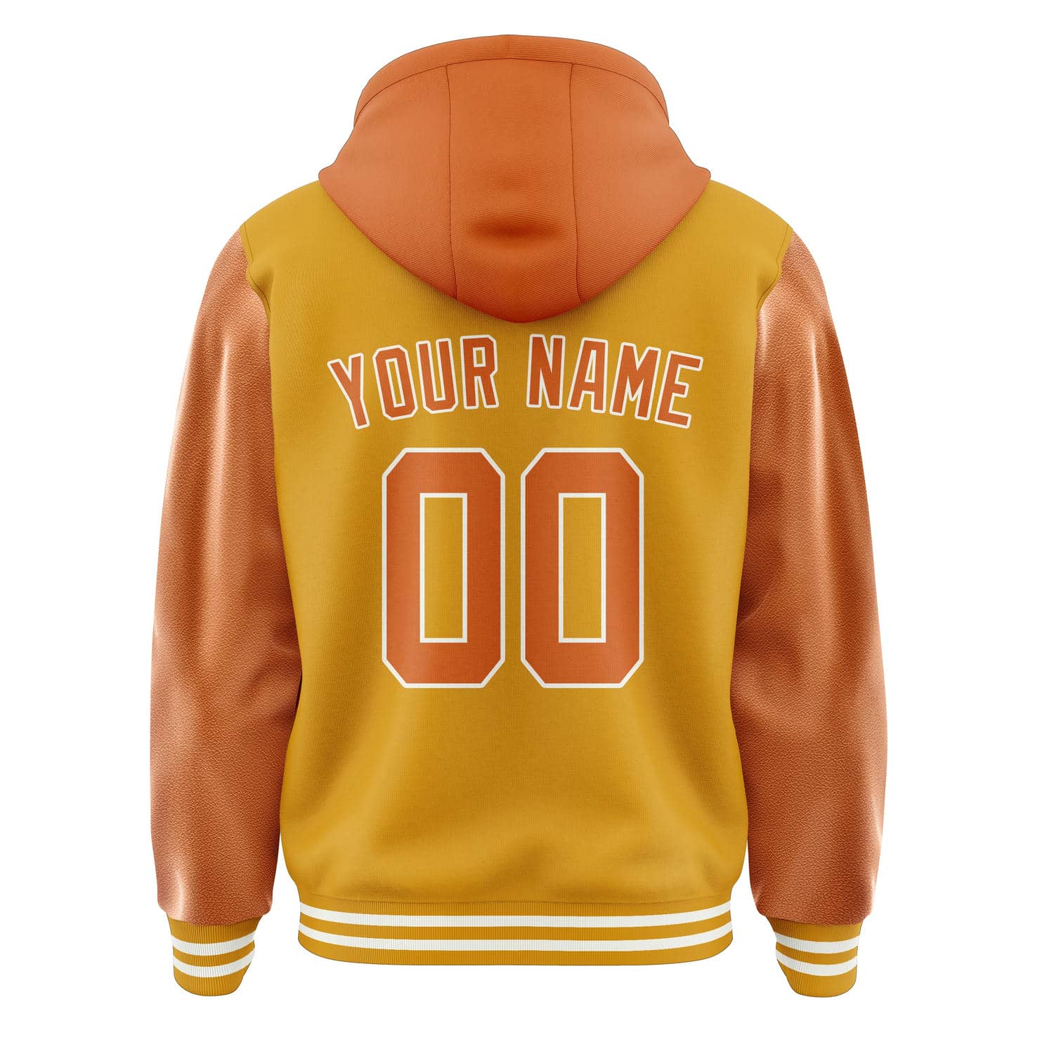 Maßgeschneidertes Gelb Orange Jacke