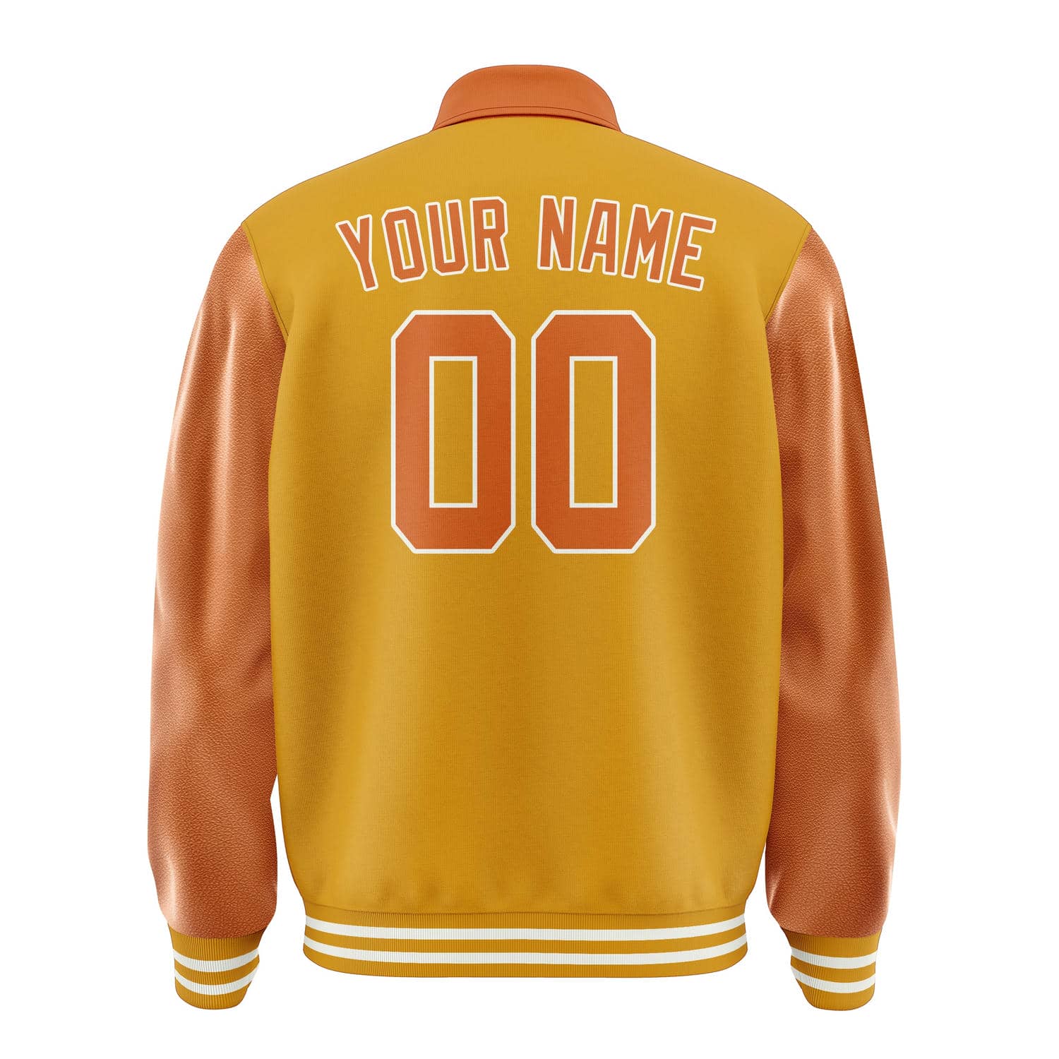 Maßgeschneidertes Gelb Orange Jacke