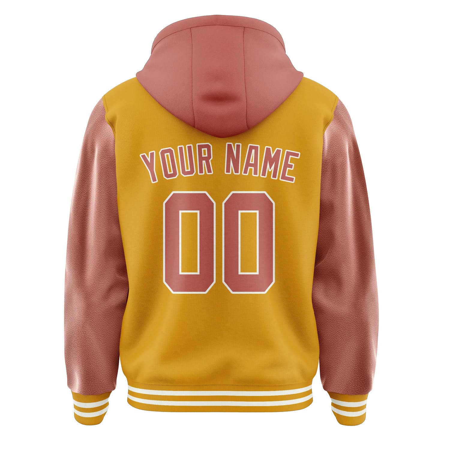 Maßgeschneidertes Gelb Kupferrose Jacke