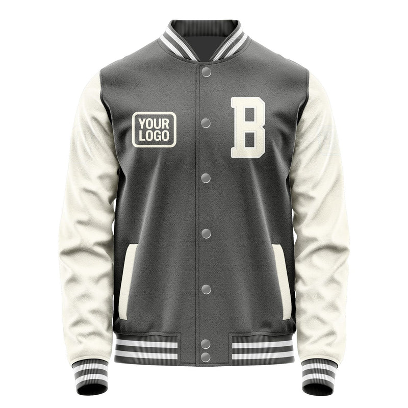 Maßgeschneidertes Dunkelgrau Beige Jacke JA202003201818030318