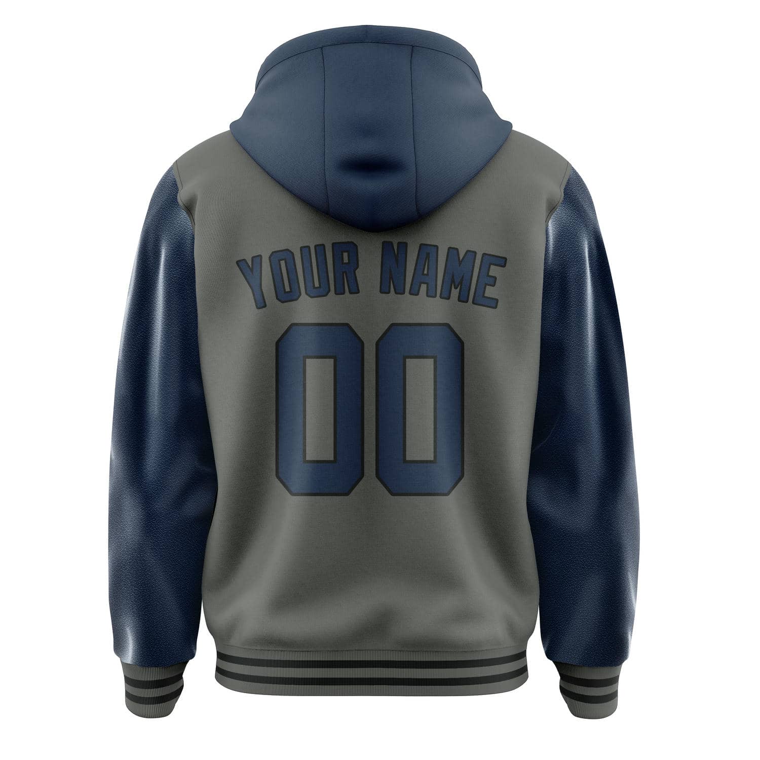 Maßgeschneidertes Dunkelgrau Marineblau Jacke
