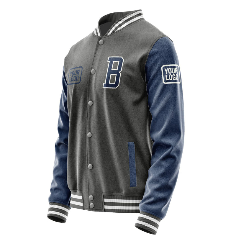 Maßgeschneidertes Dunkelgrau Marineblau Jacke JA202010201818101018