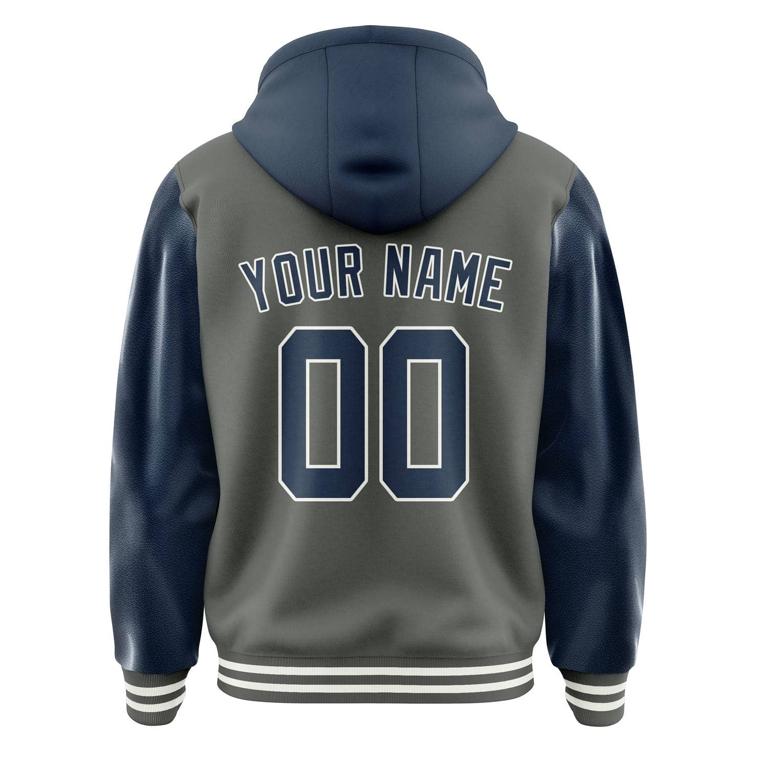 Maßgeschneidertes Dunkelgrau Marineblau Jacke