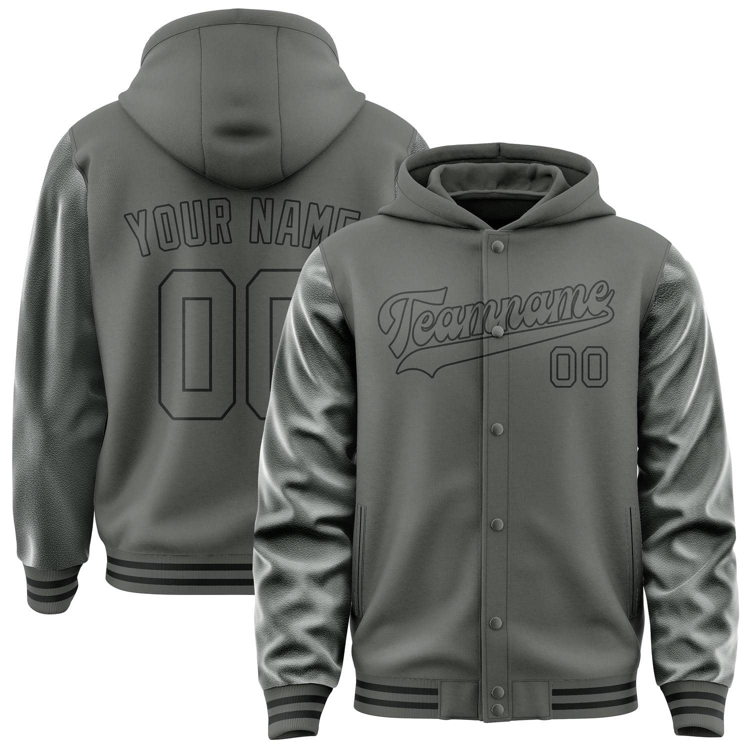 Maßgeschneidertes Dunkelgrau Dunkelgrau Jacke