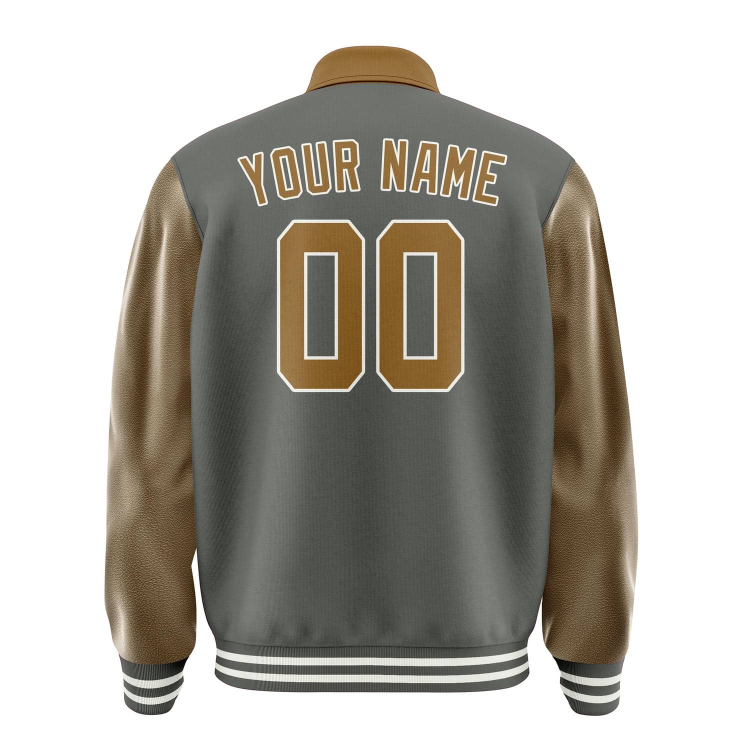 Maßgeschneidertes Dunkelgrau Khaki Jacke