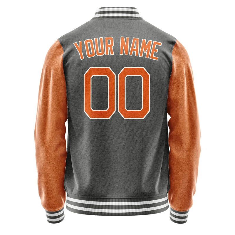 Maßgeschneidertes Dunkelgrau Orange Jacke JA2020282018B21828