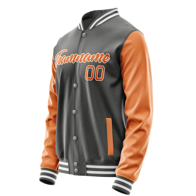 Maßgeschneidertes Dunkelgrau Orange Jacke JA2020282018B21828