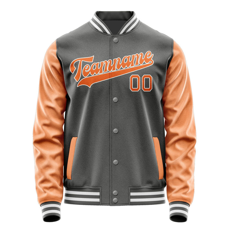 Maßgeschneidertes Dunkelgrau Orange Jacke JA2020282018B31828