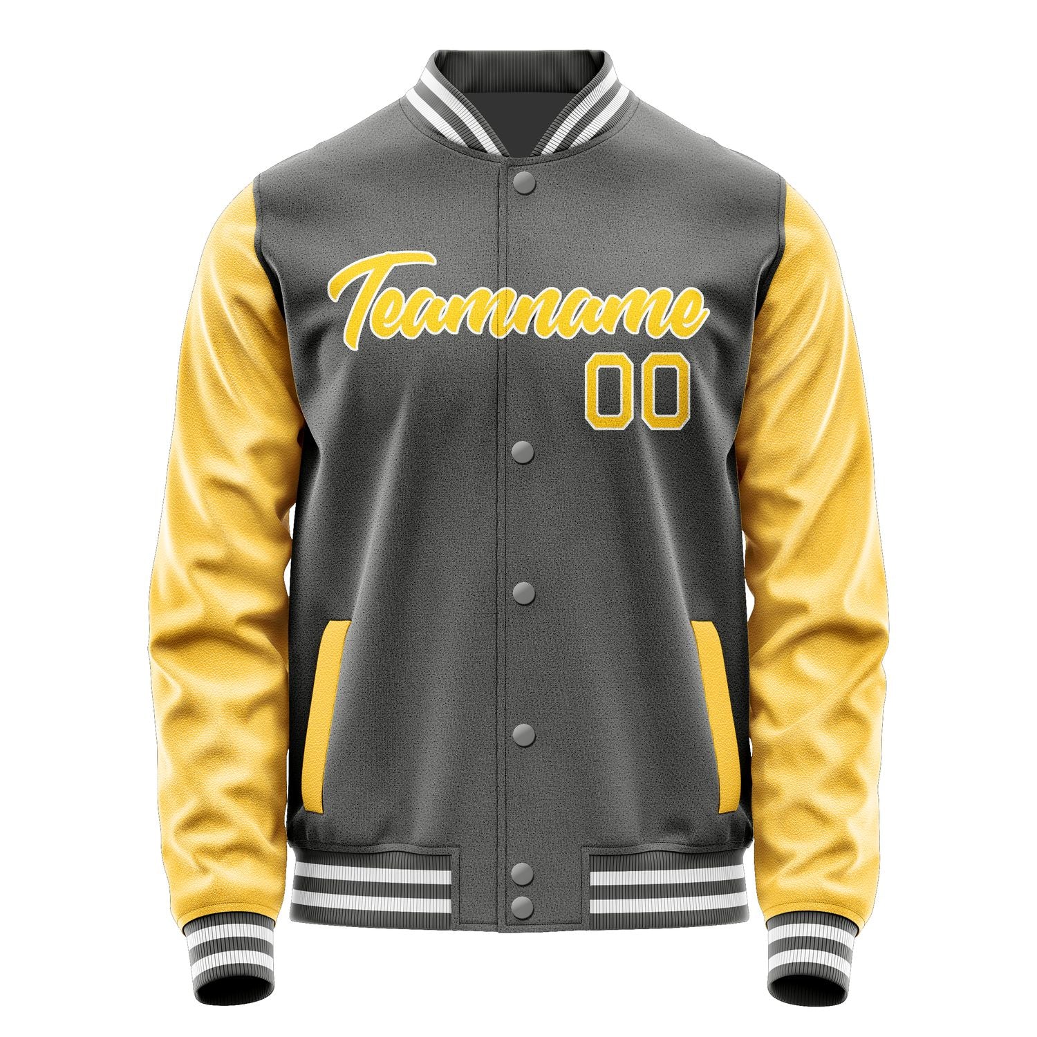 Maßgeschneidertes Dunkelgrau Gold Jacke JA2020302018B21830