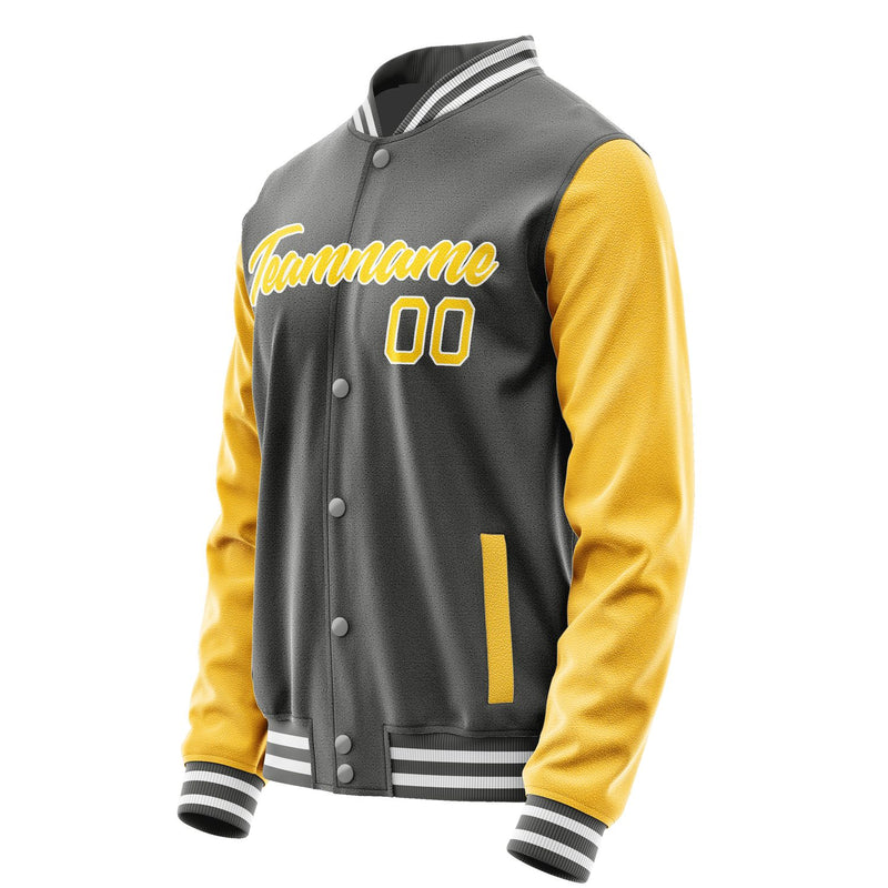 Maßgeschneidertes Dunkelgrau Gold Jacke JA2020302018B21830