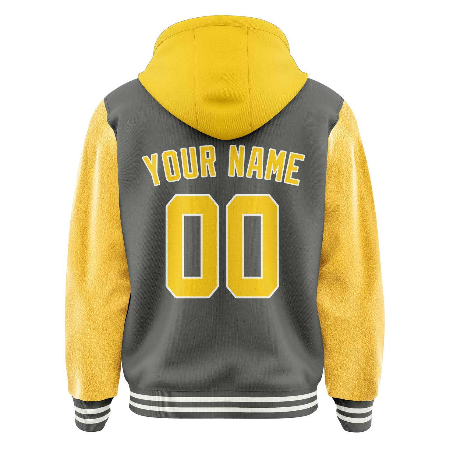 Maßgeschneidertes Dunkelgrau Gold Jacke