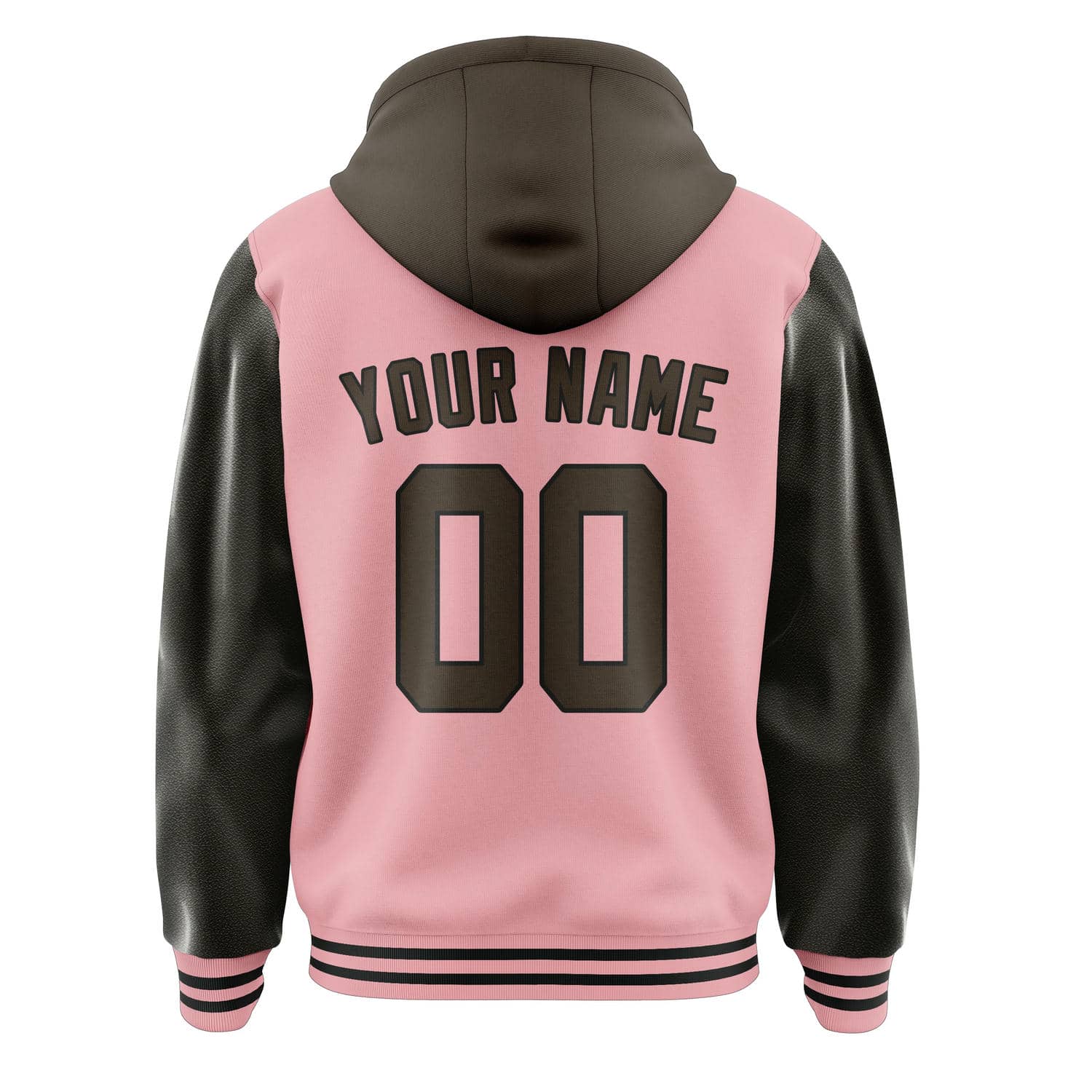 Maßgeschneidertes Rosa Braun Jacke