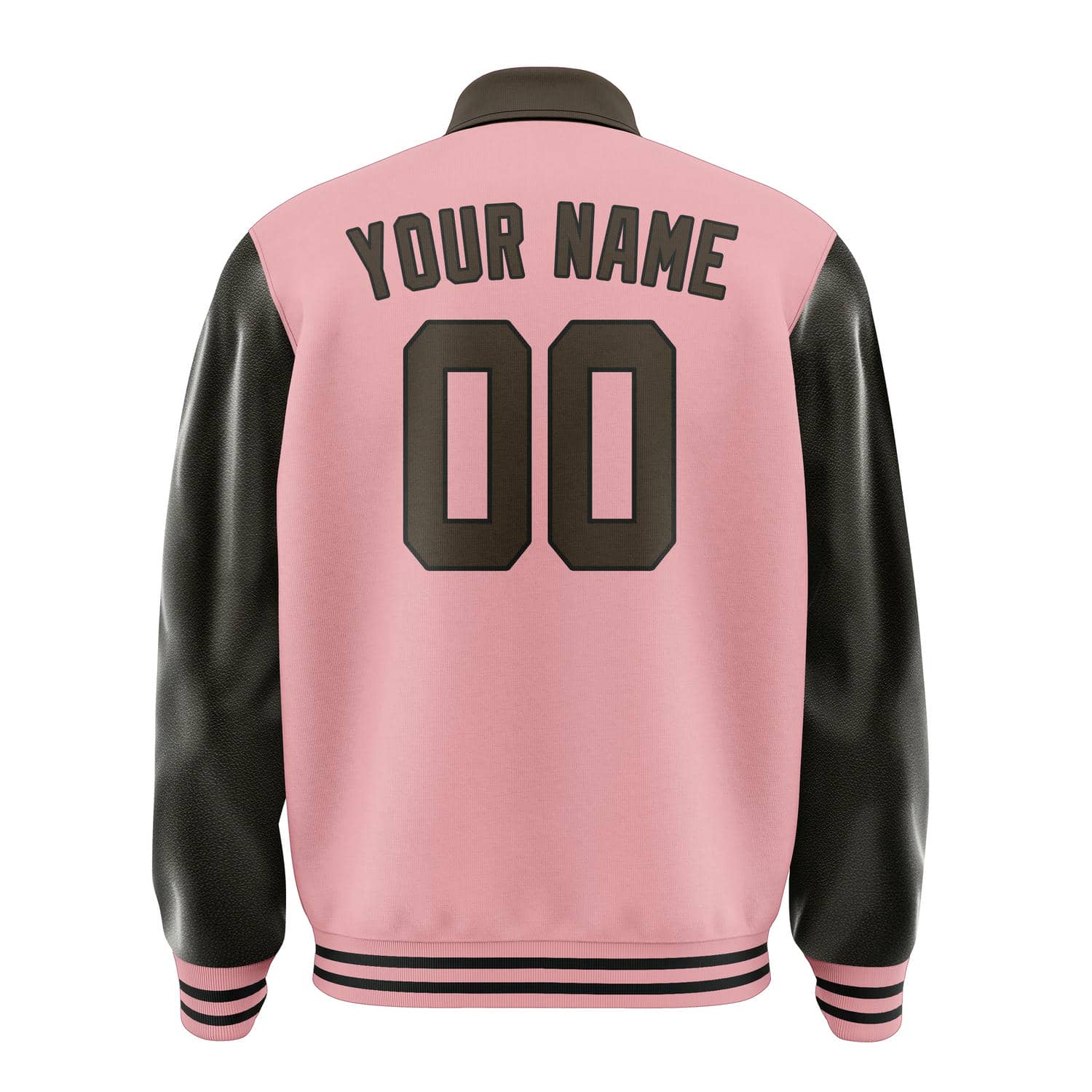 Maßgeschneidertes Rosa Braun Jacke