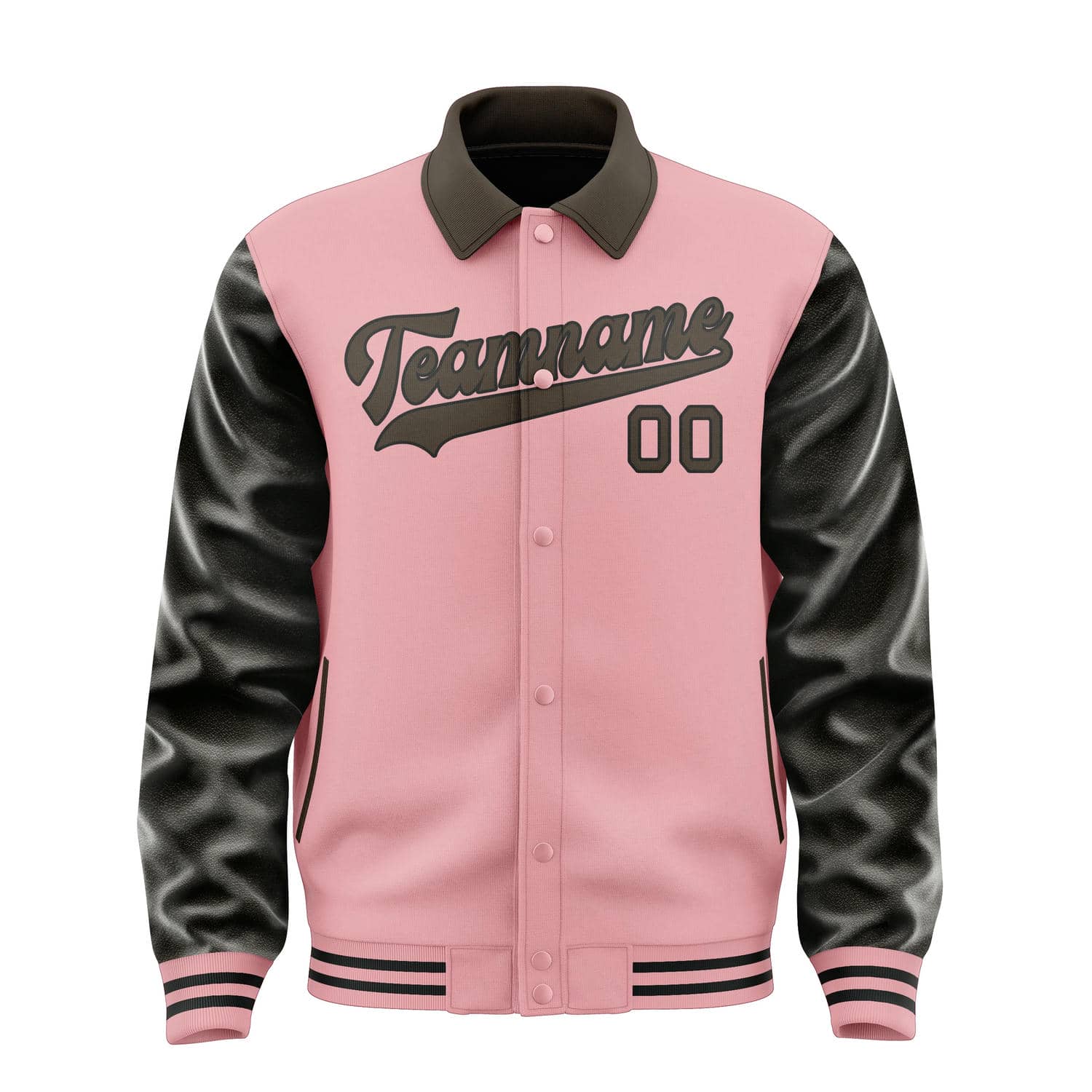 Maßgeschneidertes Rosa Braun Jacke