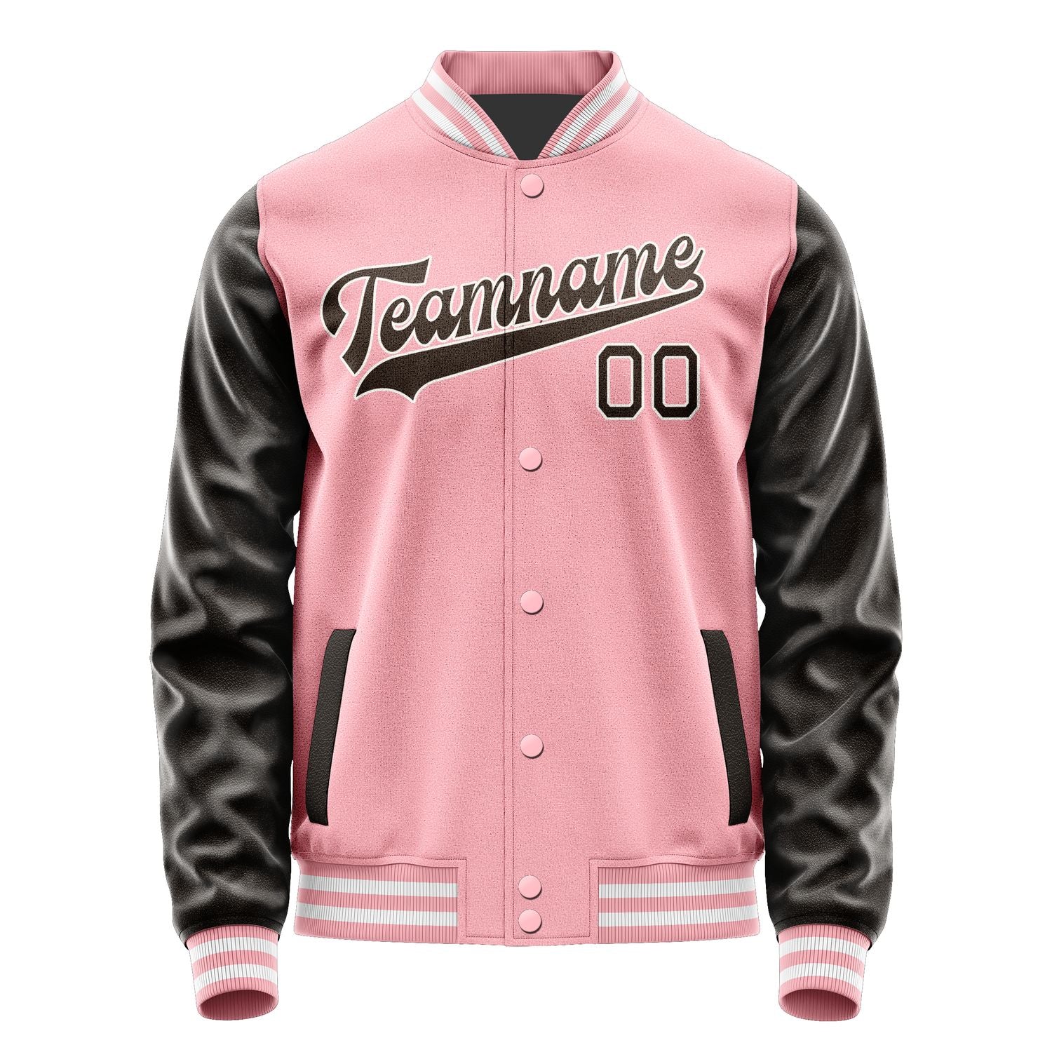 Maßgeschneidertes Rosa Braun Jacke JA2121012118B31801