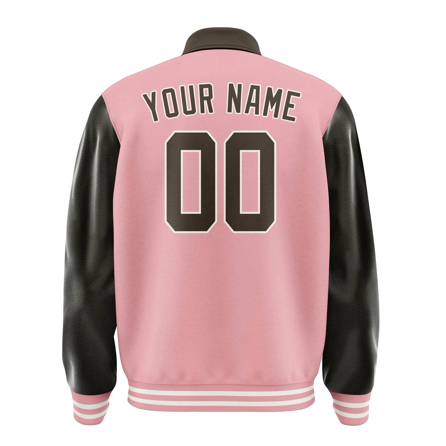 Maßgeschneidertes Rosa Braun Jacke