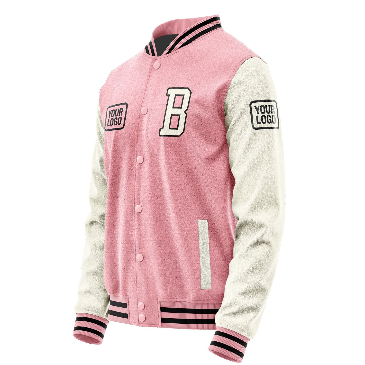 Maßgeschneidertes Rosa Beige Jacke JA212103211717030317