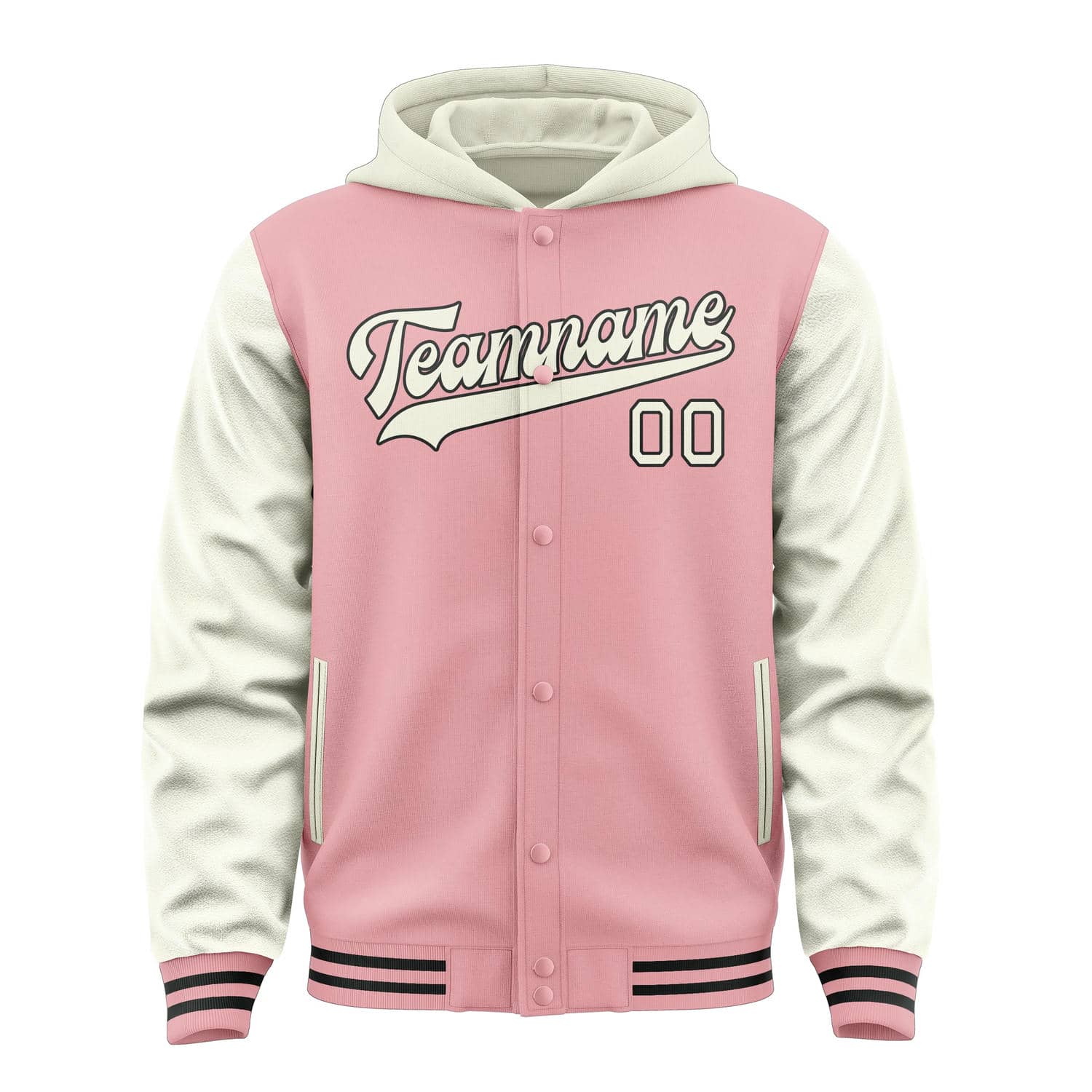 Maßgeschneidertes Rosa Beige Jacke