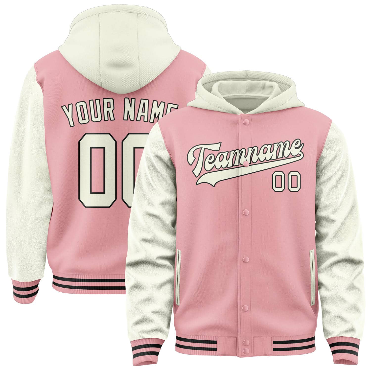 Maßgeschneidertes Rosa Beige Jacke JA212103211717030317