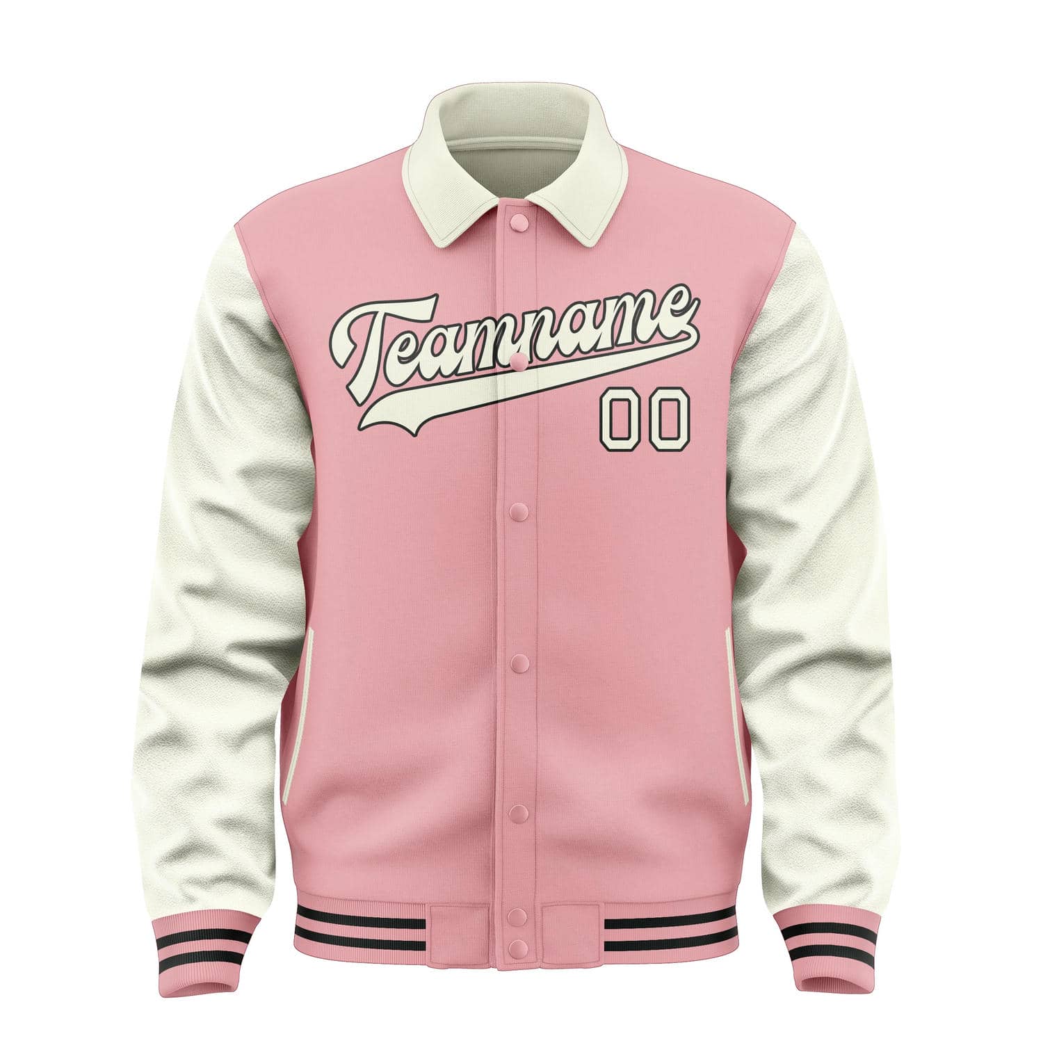 Maßgeschneidertes Rosa Beige Jacke