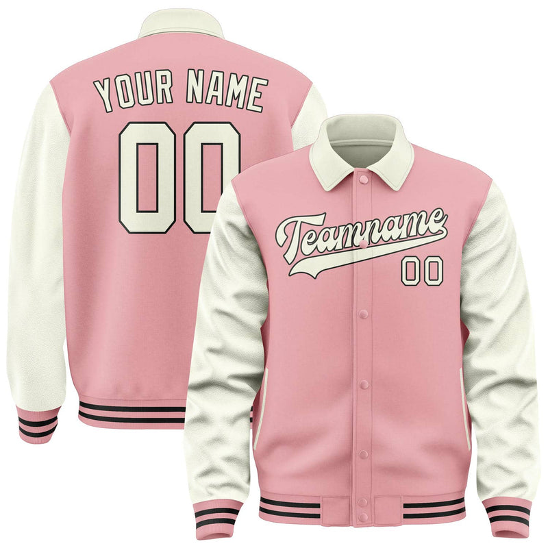 Maßgeschneidertes Rosa Beige Jacke JA212103211717030317