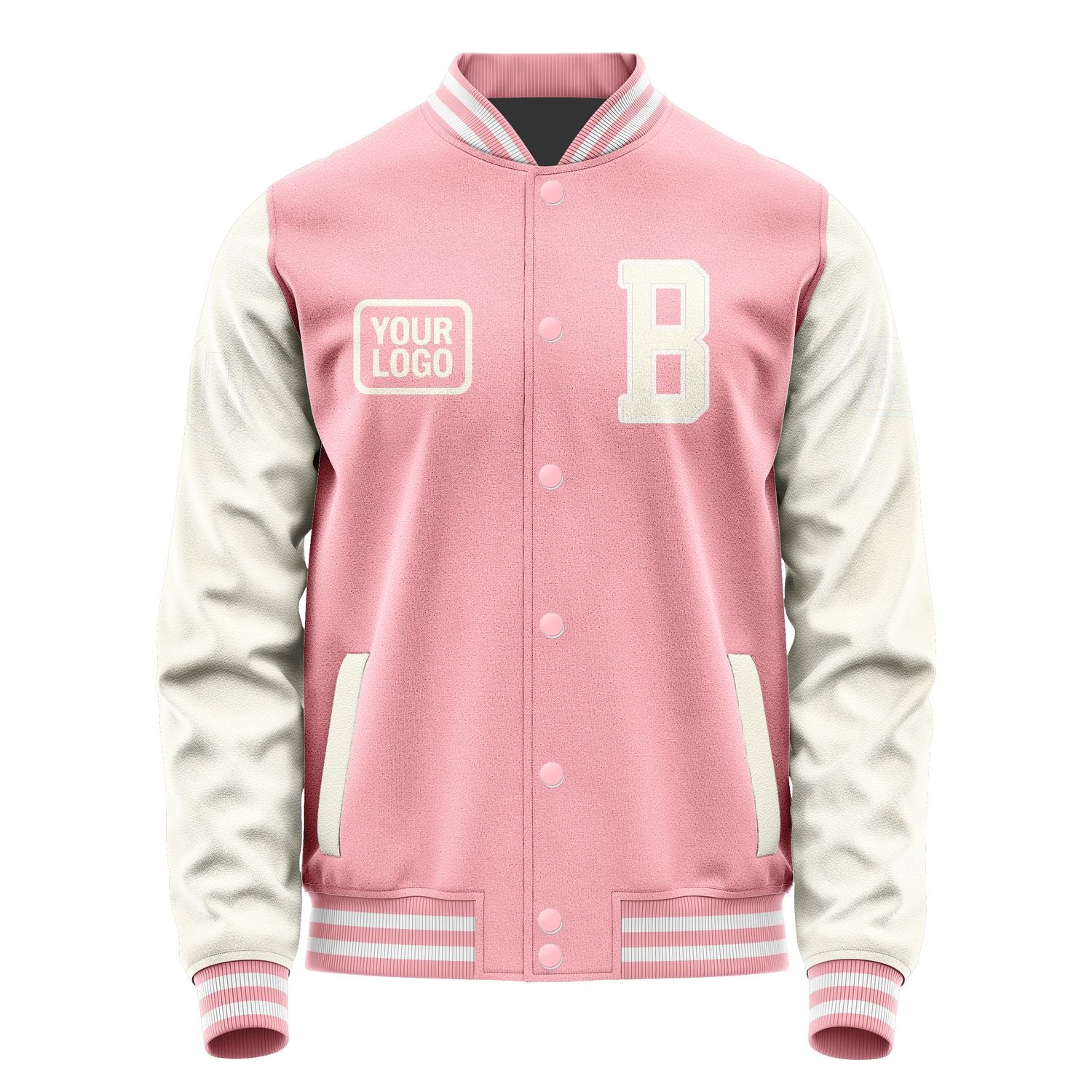 Maßgeschneidertes Rosa Beige Jacke JA212103211818030318