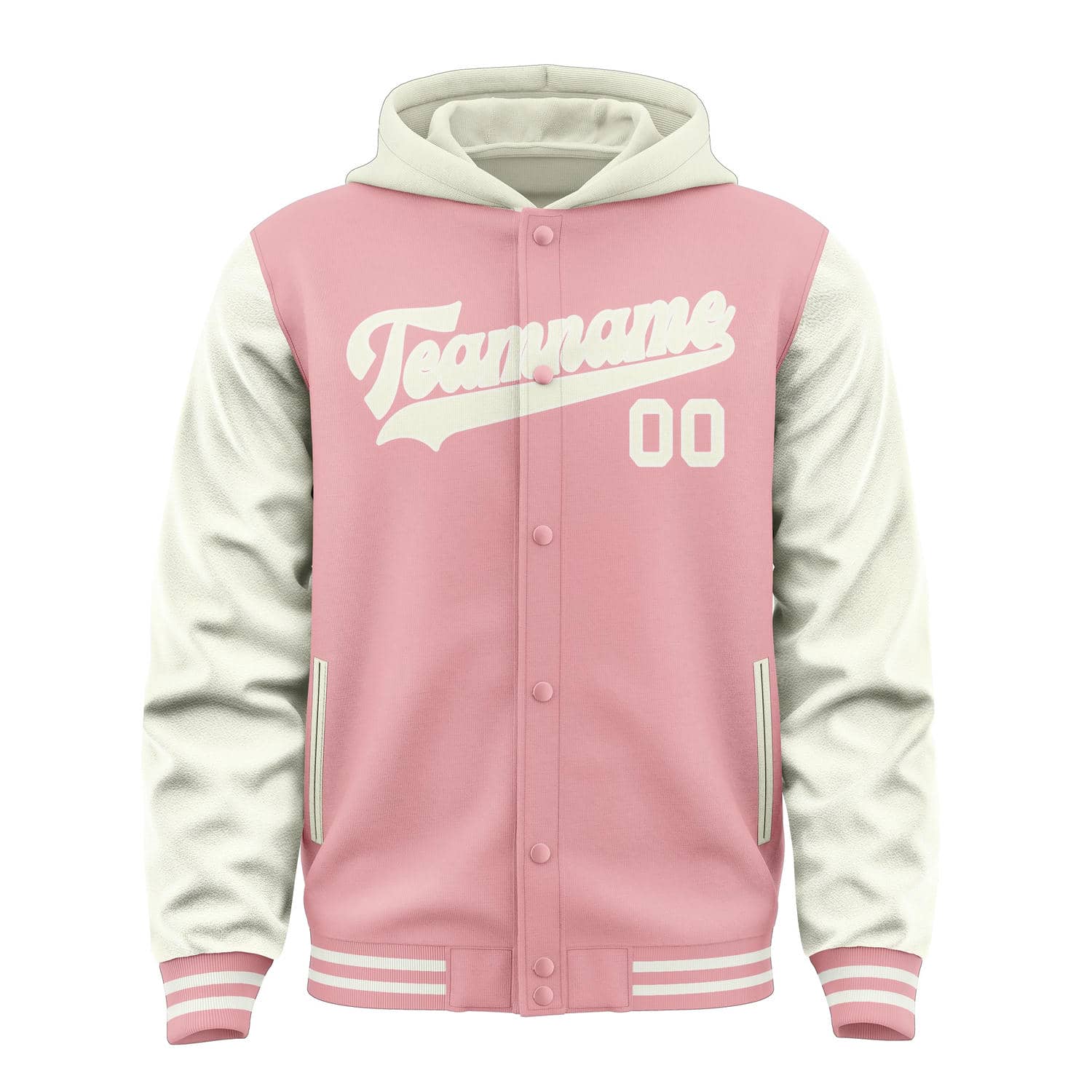 Maßgeschneidertes Rosa Beige Jacke