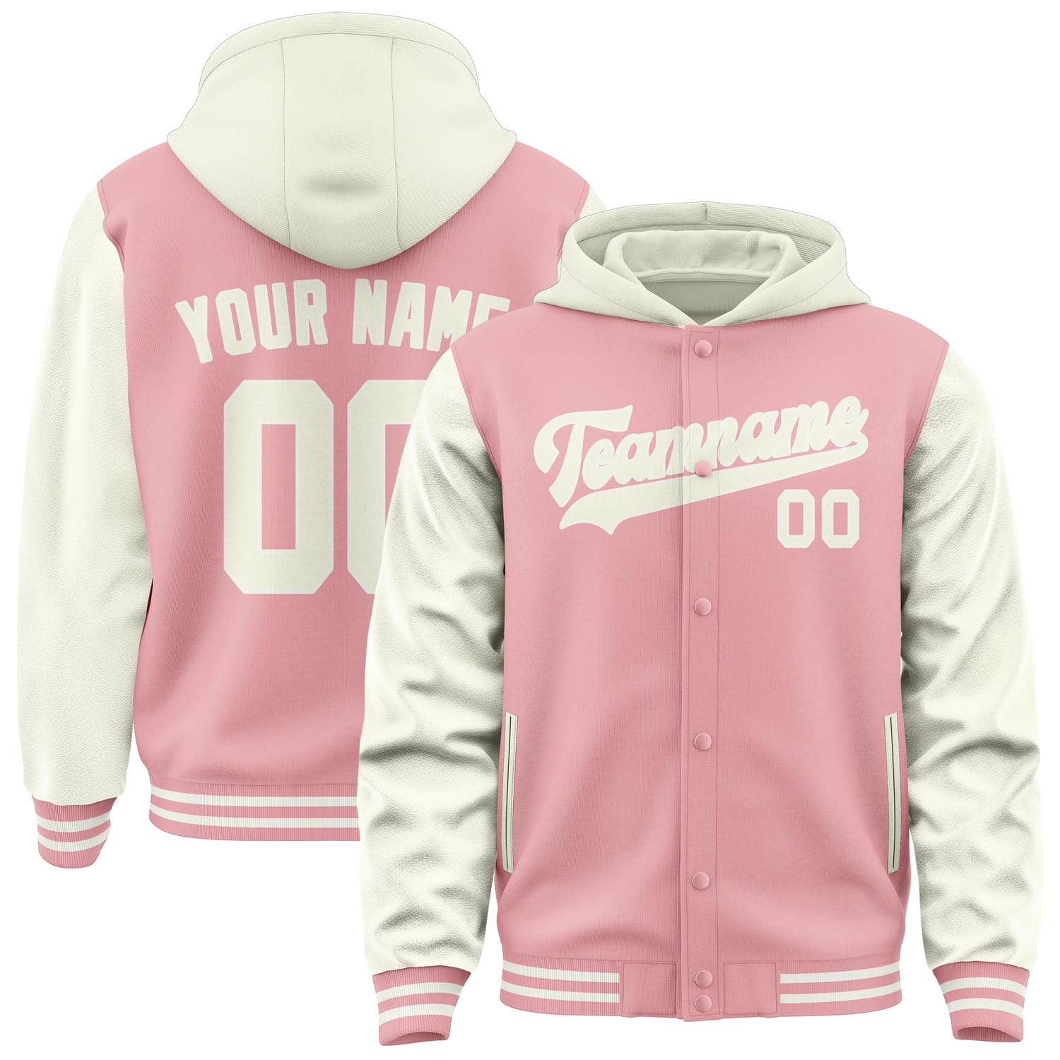 Maßgeschneidertes Rosa Beige Jacke JA212103211818030318