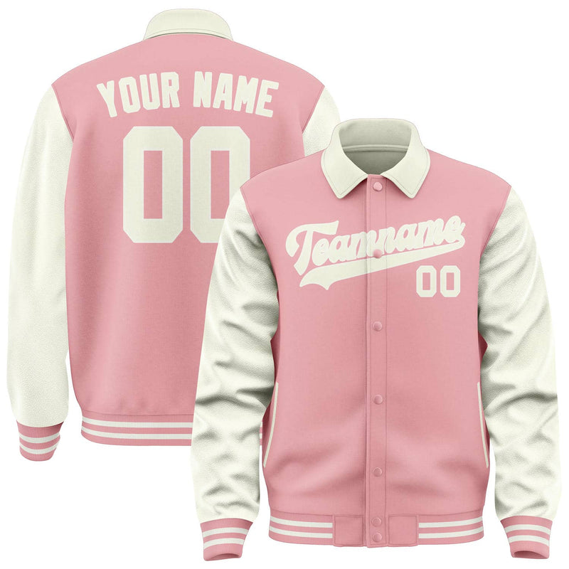Maßgeschneidertes Rosa Beige Jacke JA212103211818030318