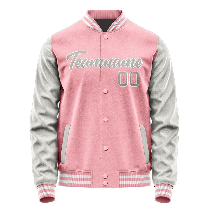 Maßgeschneidertes Rosa Grau Jacke Ja2121042118B21804