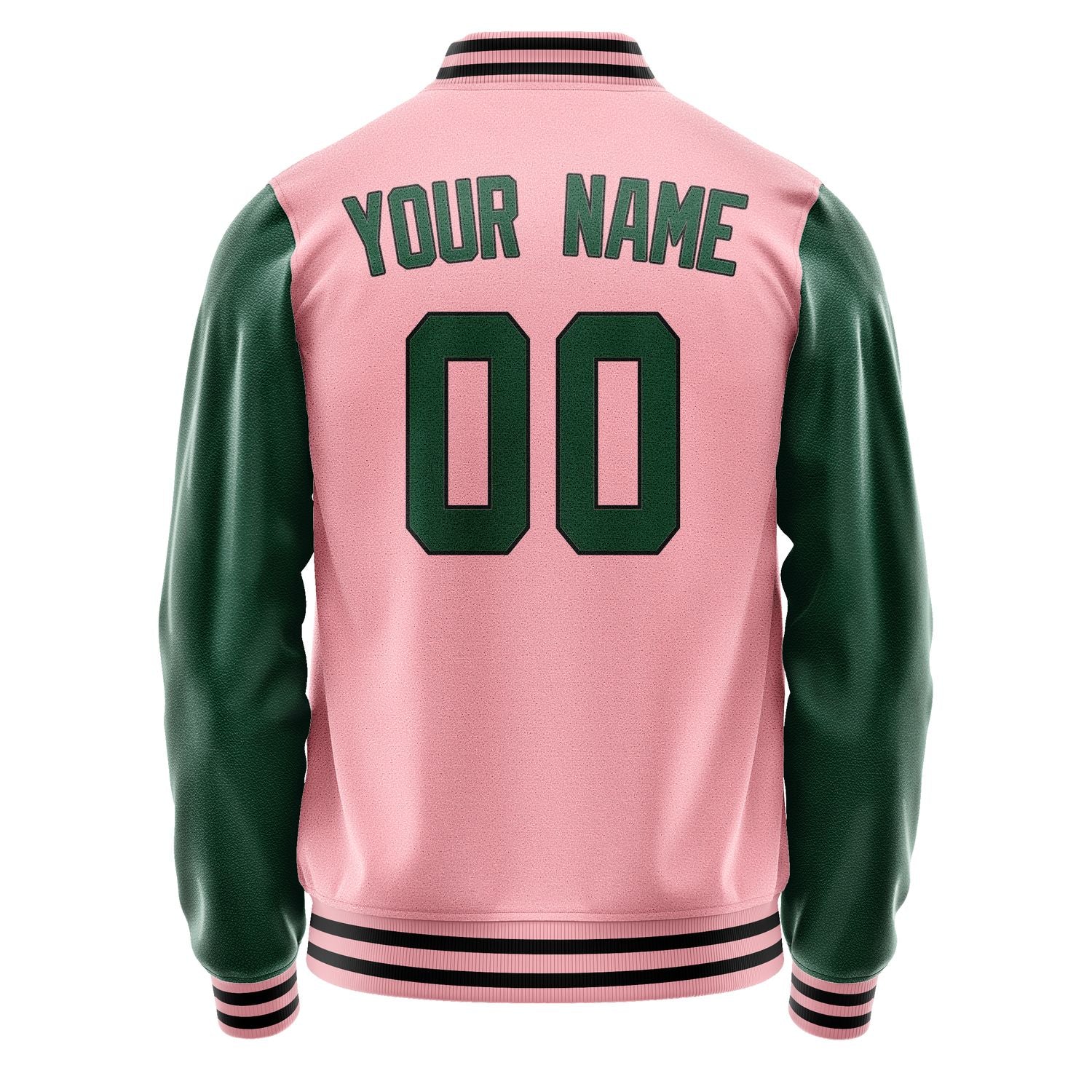 Maßgeschneidertes Rosa Moosgrün Jacke JA2121052117B31705