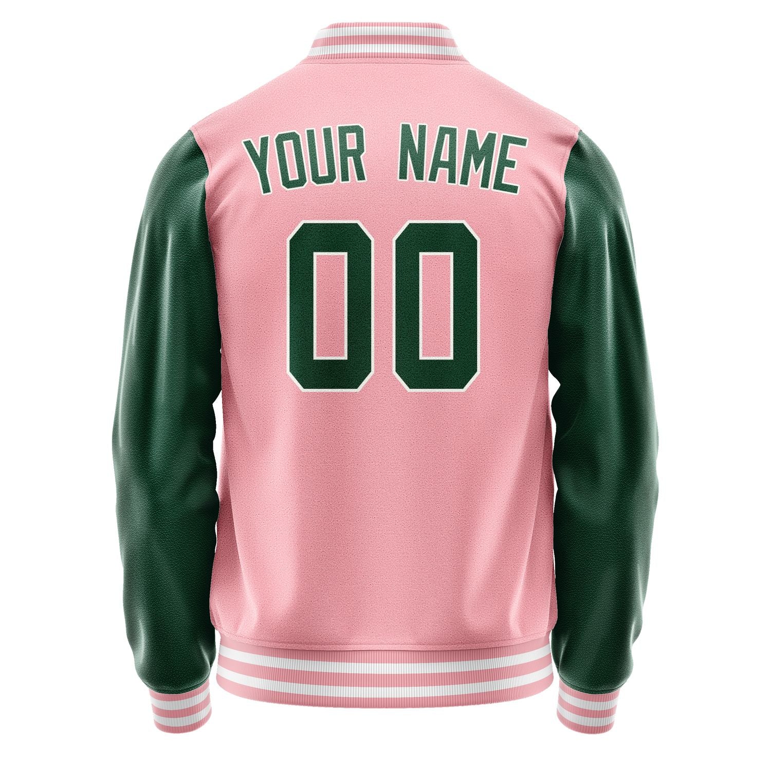 Maßgeschneidertes Rosa Moosgrün Jacke JA2121052118B31805