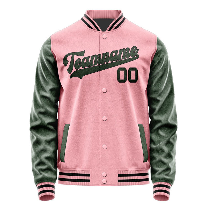 Maßgeschneidertes Rosa Tannengrün Jacke JA2121062117B31706